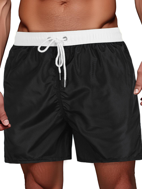 Spodenki męskie biało-czarne Dstreet SX2513