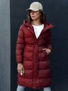 Płaszcz/kurtka damska FROSTWEAR bordowa Dstreet TY5473