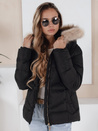 Kurtka zimowa damska pikowana czarna Dstreet TY5149