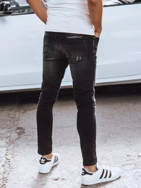 Spodnie męskie jeansowe czarne Dstreet UX3830