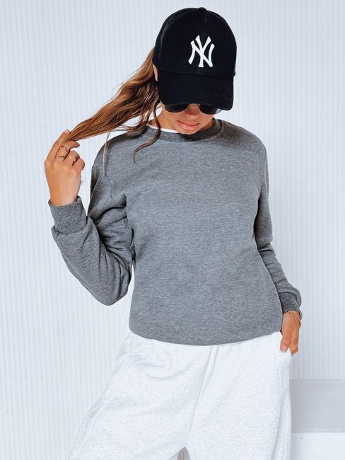 Bluza damska FASHION II antracytowa Dstreet BY0151