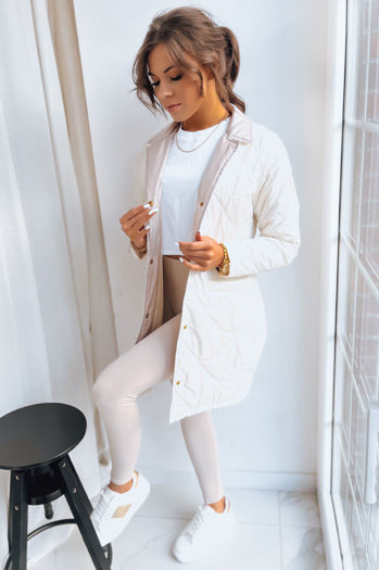 Kurtka damska przejściowa MITRA ecru Dstreet TY3620