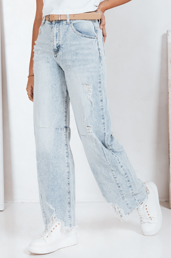 Spodnie damskie jeansowe baggy BAGETSON niebieskie Dstreet UY2431