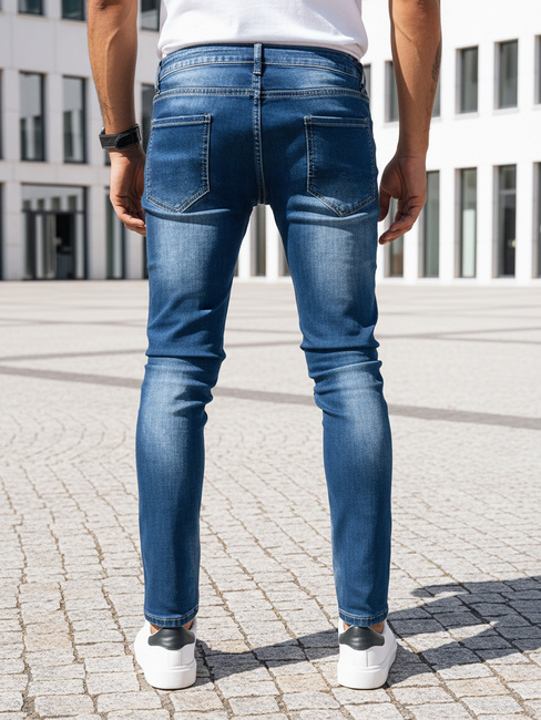 Spodnie męskie jeansowe jasnoniebieskie Dstreet UX3991