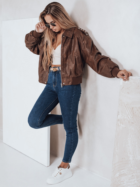 Jeansy damskie skinny niebieskie Dstreet UY2778