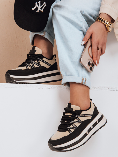 Sneakersy damskie ZENSHO czarne Dstreet ZY0597