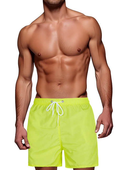Szorty męskie kąpielowe żółte Dstreet SX2527
