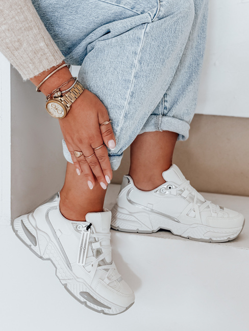Sneakersy damskie białe Dstreet ZY1017