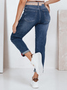 Jeansy damskie mom fit niebieskie Dstreet UY2773