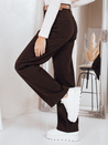 Jeasny dasmkie wide leg brązowe Dstreet UY2842