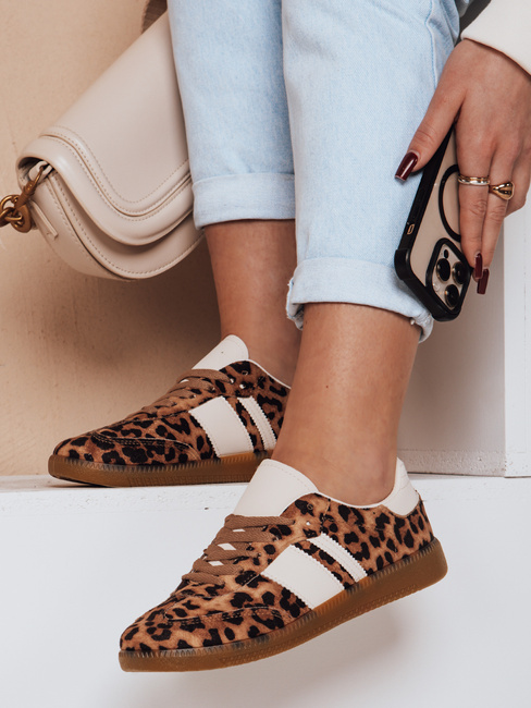 Sportowe sneakersy damskie ANIMALIA pomarańczowe Dstreet ZY0710