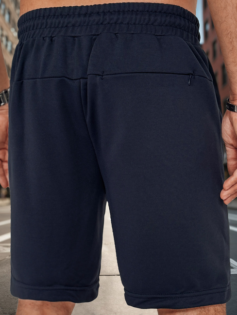 Spodenki męskie dresowe granatowe Dstreet SX2479