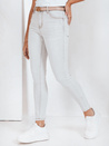 Spodnie jeansowe damskie skinny szare Dstreet UY2806