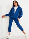 Komplet dresowy damski AMILIA PREMIUM niebieski Dstreet AY0773