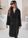 Płaszcz zimowy damski długi oversize czarny Dstreet NY0765