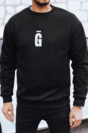 Bluza męska grafitowa czarna Dstreet BX5930