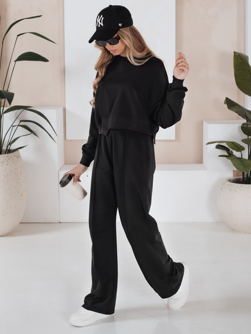 Komplet damski RINGY czarny Dstreet AY1017