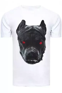 T-shirt męski biały Dstreet RX4939