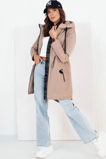 Kurtka przejściowa damska parka GROLIN khaki Dstreet TY4173