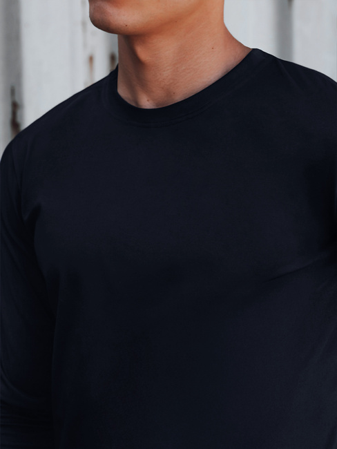 Longsleeve męski granatowy Dstreet LX0580