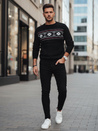 Sweter męski czarny Dstreet WX2276
