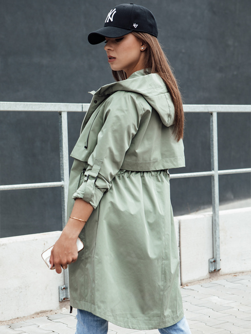 Kurtka przejściowa damska parka SANXAY zielona Dstreet TY4381