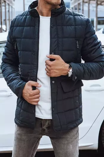 Kurtka męska prześciowa pikowana granatowa Dstreet TX4135