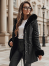 Kurtka zimowa damska parka ARCTIC czarna Dstreet TY3986
