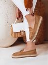 Espadryle damskie JUDANA kamelowe Dstreet ZY0639