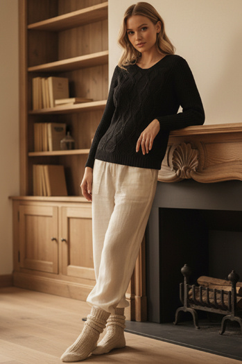 Sweter damski DARKVIE czarny Dstreet MY2393