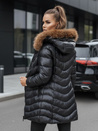 Kurtka zimowa damska PREMIUM czarna Dstreet TY3024