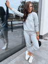 Dresowy komplet damski MILIAN jasnoszary Dstreet AY0816z