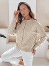 Damski sweter zapinany SELINA beżowy Dstreet MY2514