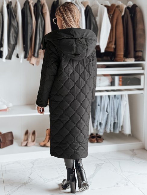 Kurtka zimowa damska LIKEMIRA pikowana czarna Dstreet TY4929