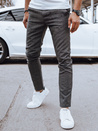 Spodnie męskie casual ciemnoszare Dstreet UX4400
