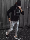 Bluza męska czarna Dstreet BX5467