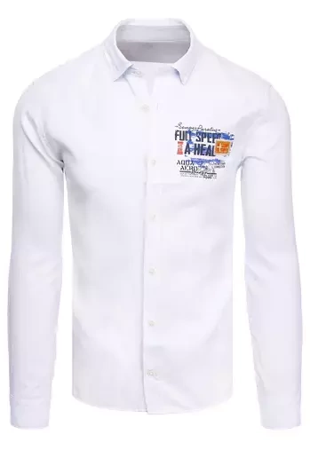 Koszula męska biała Dstreet DX2283