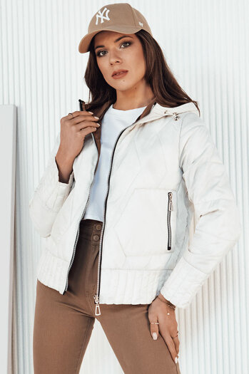 Kurtka przejściowa damska FALES biała Dstreet TY4204