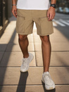 Spodenki męskie materiałowe bojówki khaki Dstreet SX2507