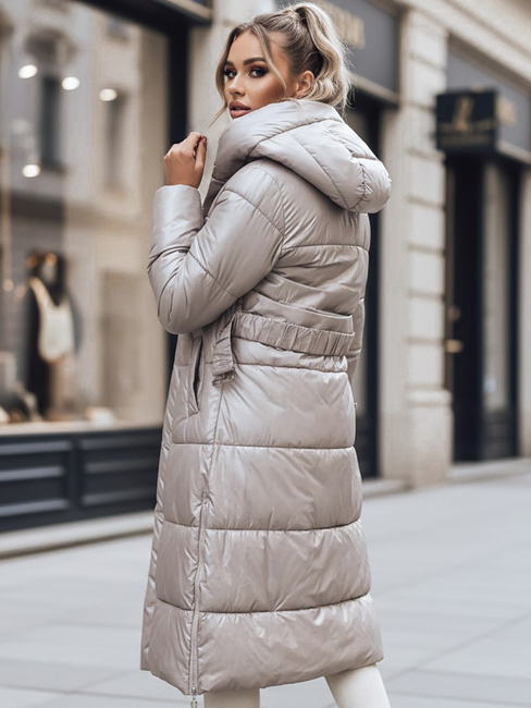 Płaszcz damski LINA beżowy Dstreet TY3110