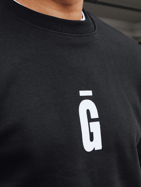 Bluza męska grafitowa czarna Dstreet BX5930