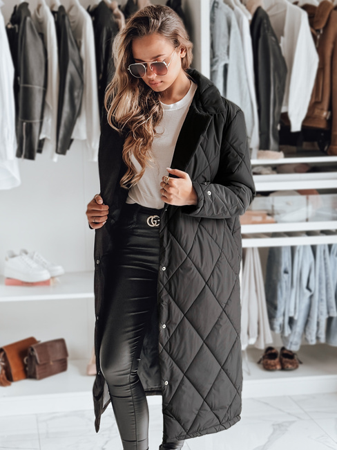 Kurtka zimowa damska WARMISSA pikowana czarna Dstreet TY4916