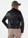 Kurtka skórzana damska ramoneska ERIETA czarna Dstreet TY4197