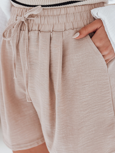 Spodenki damskie RELAX TIME beżowe Dstreet SY0458