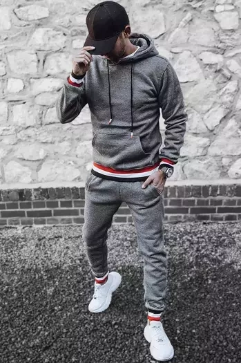 Dres męski ciemnoszary Dstreet AX0660