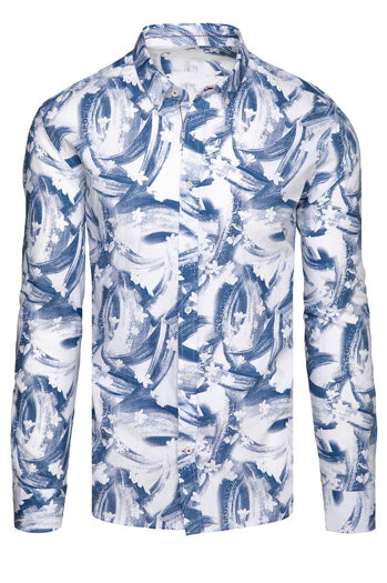 Koszula męska błękitna Dstreet DX2572