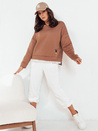 Bluza damska BIFAL brązowa Dstreet BY1256