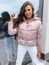 Kurtka przejściowa damska pikowana LOLAROSE różowa Dstreet TY3683