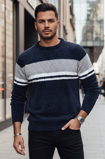 Sweter męski granatowy Dstreet WX2244z