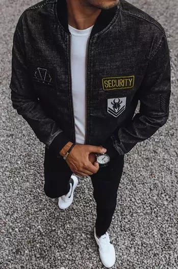 Kurtka męska czarna Dstreet TX4107